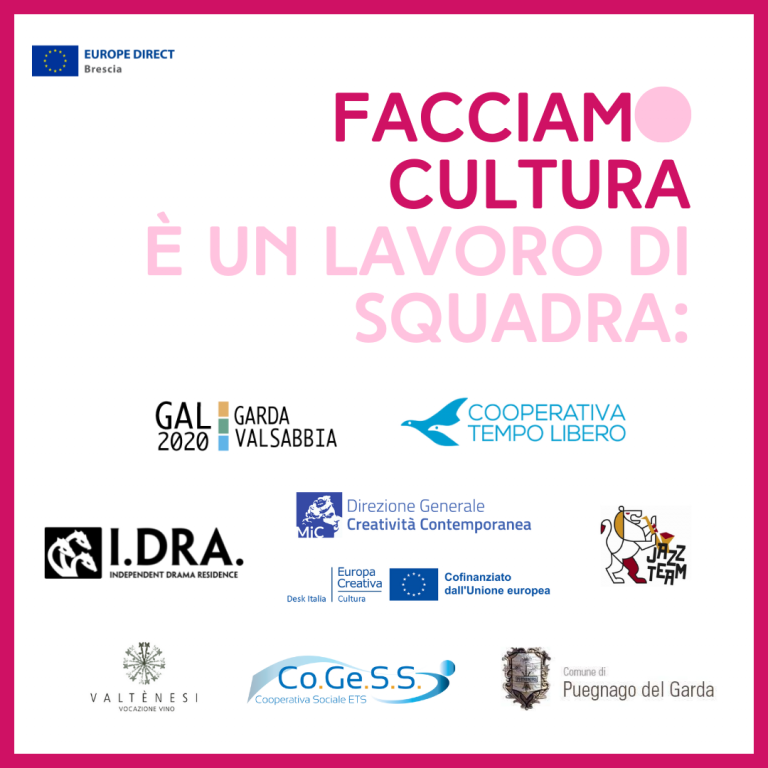 “Facciamo Cultura. Le opportunità di finanziamento del programma creative Europe per le imprese culturali e creative”