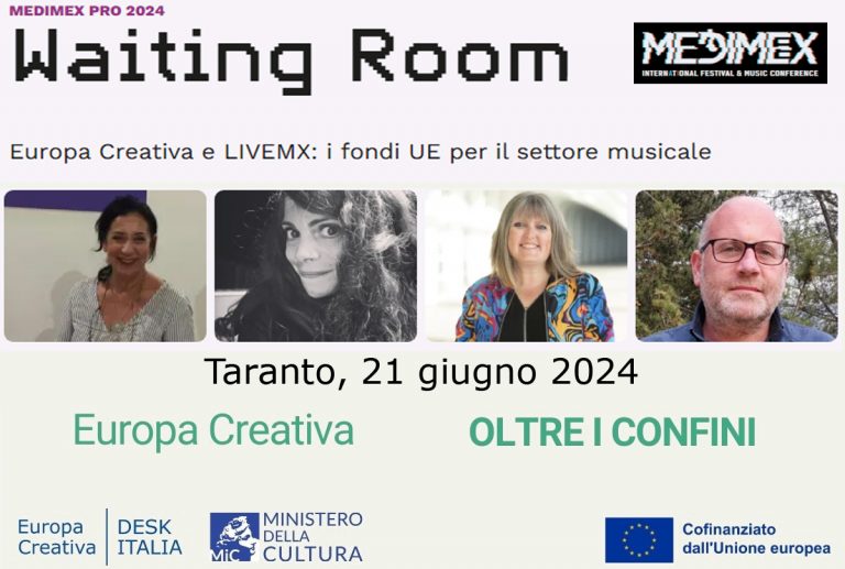 Europa Creativa e LIVEMX: i fondi UE per il settore musicale, 21 giugno 2024, Taranto