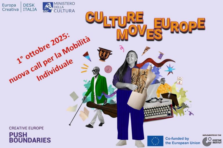Culture Moves Europe riparte il 1° ottobre!